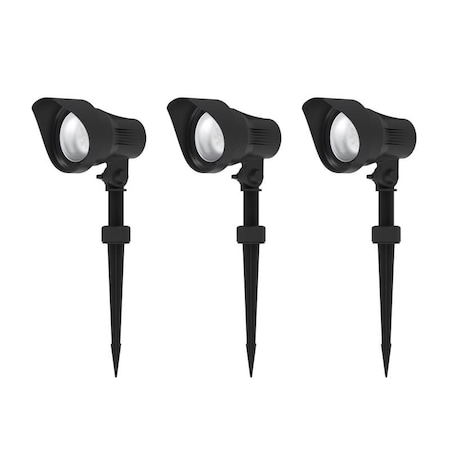 Living Accents Living Accents Black Low Voltage 12 W LED Pathway Light 3 pk 56110X3